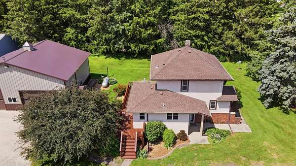 5 Acres of Land with Home for Sale in Blooming Prairie, Minnesota