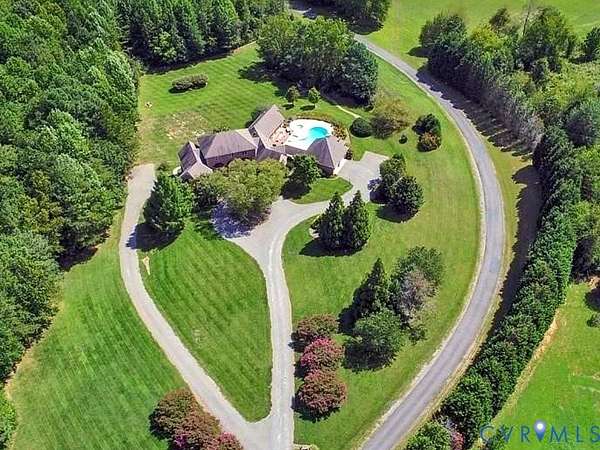 11.3 Acres of Land with Home for Sale in Montpelier, Virginia