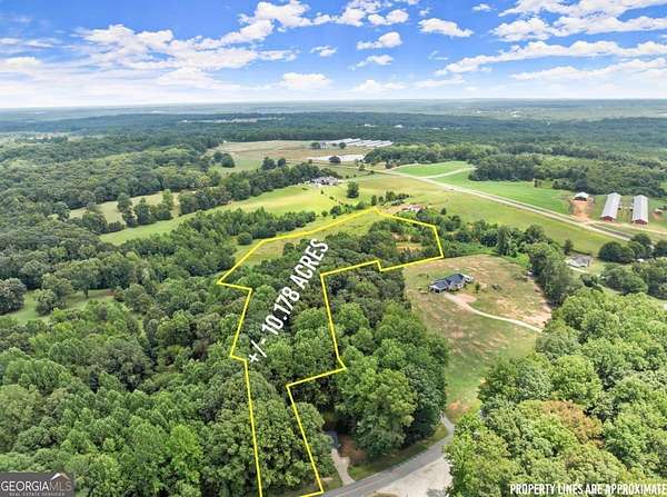 10.2 Acres of Land for Sale in Danielsville, Georgia