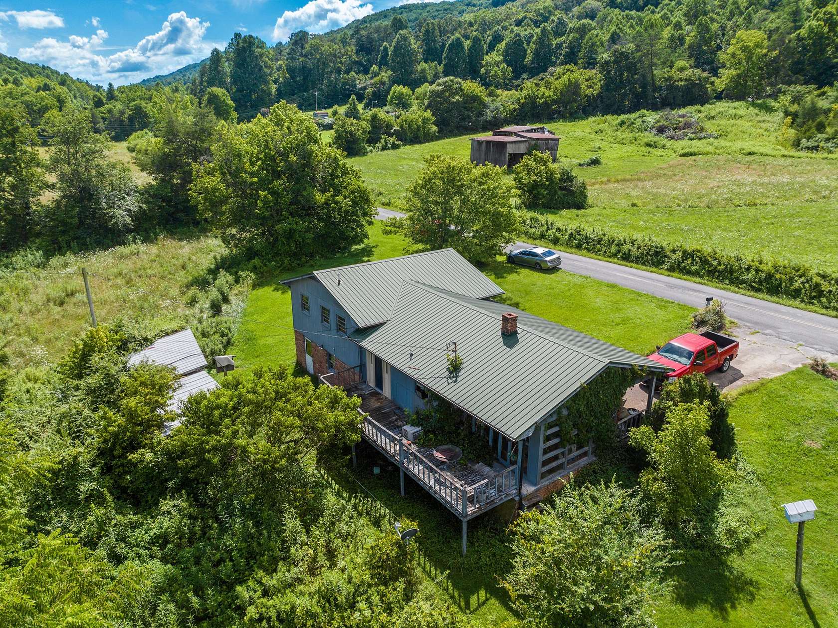 144 Acres of Land with Home for Sale in Rogersville, Tennessee