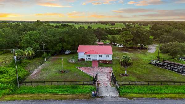 2.5 Acres of Land with Home for Sale in Clewiston, Florida