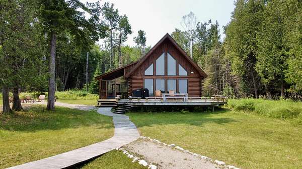 1.84 Acres of Land with Home for Sale in Cedarville, Michigan