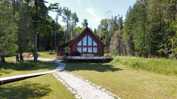 1.84 Acres of Land with Home for Sale in Cedarville, Michigan