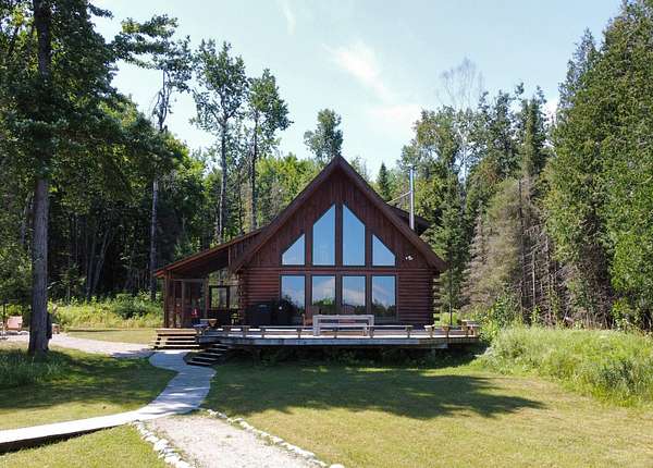 1.84 Acres of Land with Home for Sale in Cedarville, Michigan