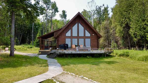 1.84 Acres of Land with Home for Sale in Cedarville, Michigan