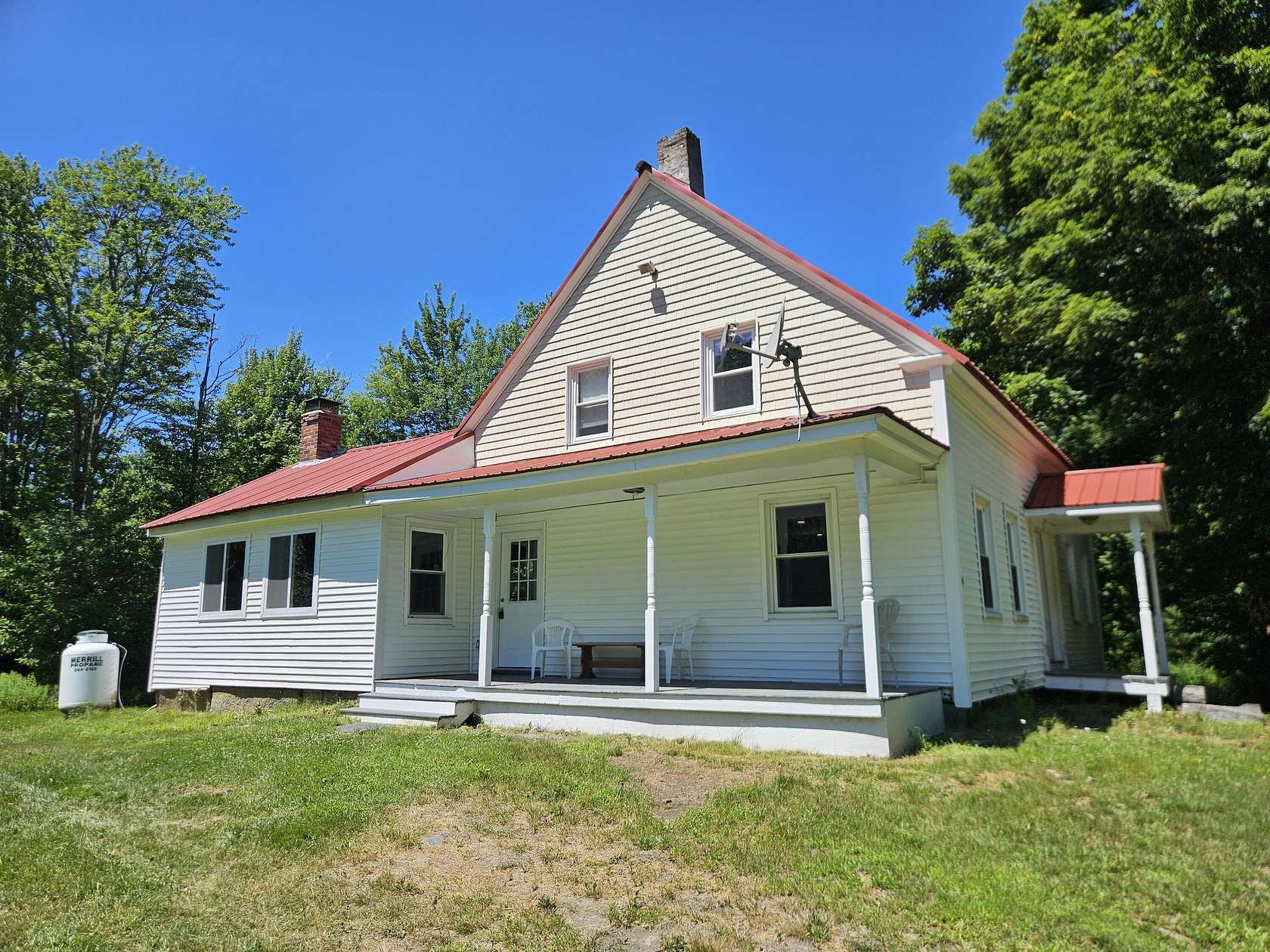 31 Acres of Recreational Land with Home for Sale in Monson, Maine