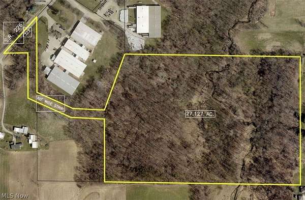 26 Acres of Recreational & Residential Land for Sale in Shreve, Ohio