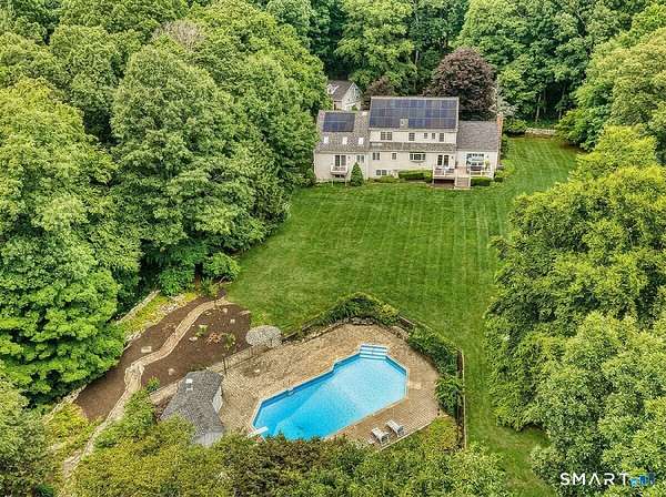 3.8 Acres of Land with Home for Sale in Newtown, Connecticut