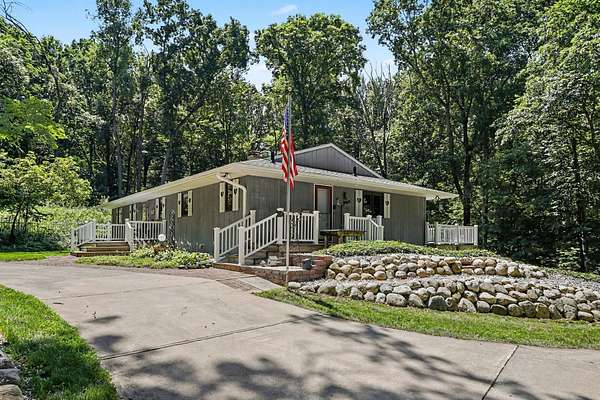 15 Acres of Land with Home for Sale in Schoolcraft, Michigan