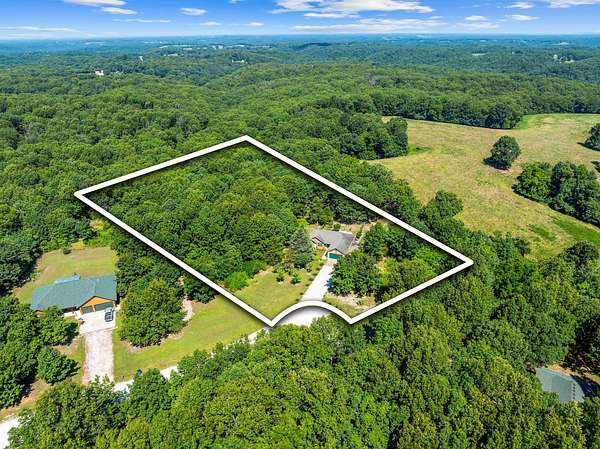 3.77 Acres of Land with Home for Sale in Galena, Missouri