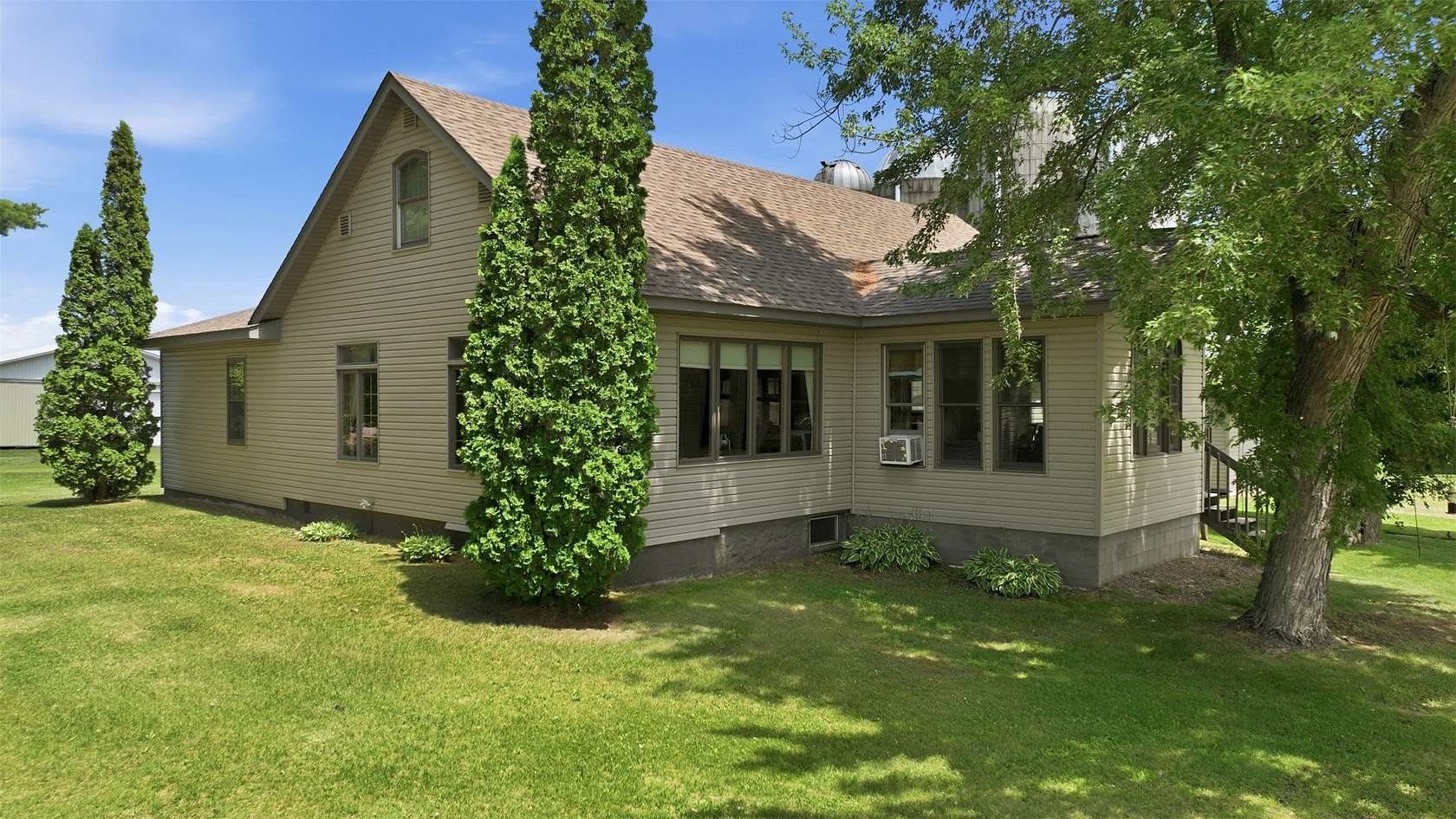12 Acres of Land with Home for Sale in New Auburn, Wisconsin