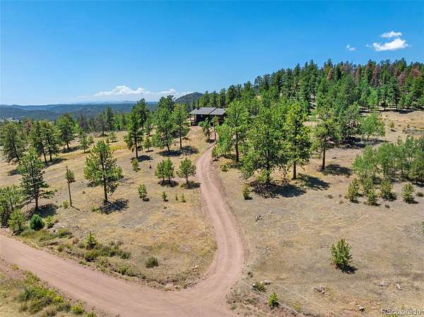 6.9 Acres of Land with Home for Sale in Guffey, Colorado
