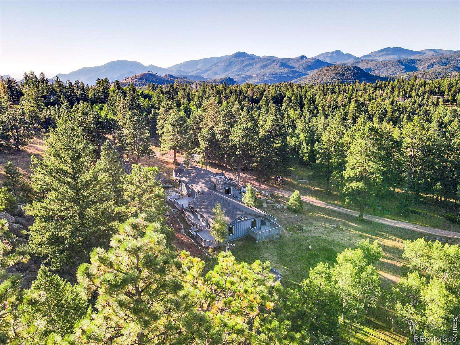 39.1 Acres of Recreational Land with Home for Sale in Boulder, Colorado
