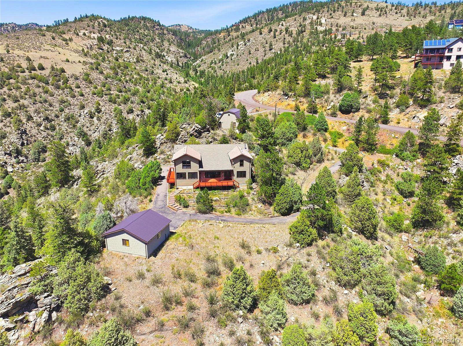 18.9 Acres of Recreational Land with Home for Sale in Golden, Colorado
