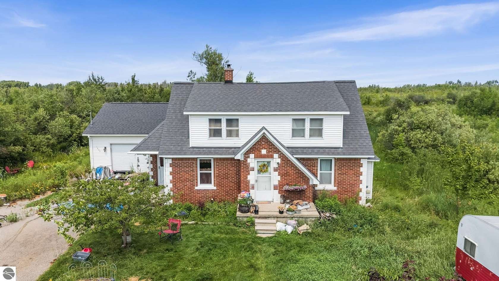 2.84 Acres of Land with Home for Sale in Cheboygan, Michigan