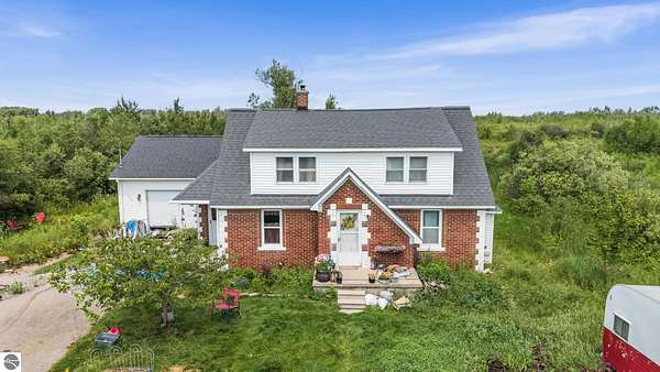2.84 Acres of Land with Home for Sale in Cheboygan, Michigan