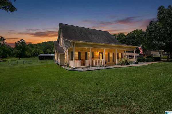 3.7 Acres of Land with Home for Sale in Ragland, Alabama