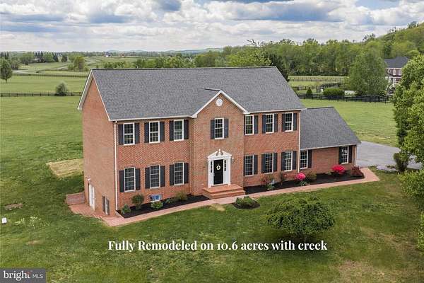 10.6 Acres of Land with Home for Sale in Leesburg, Virginia