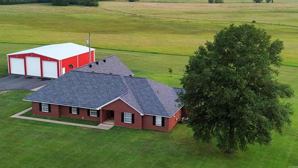 16 Acres of Land with Home for Sale in Malvern, Arkansas