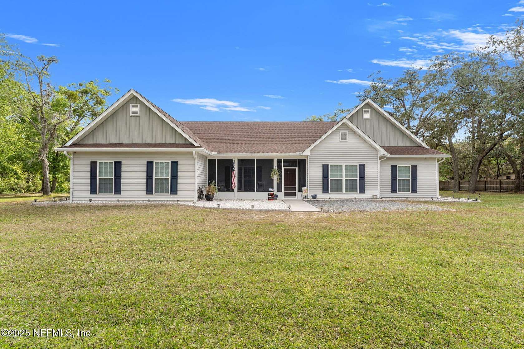 5 Acres of Land with Home for Sale in Jacksonville, Florida