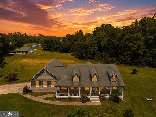 10.5 Acres of Land with Home for Sale in Brandywine, Maryland