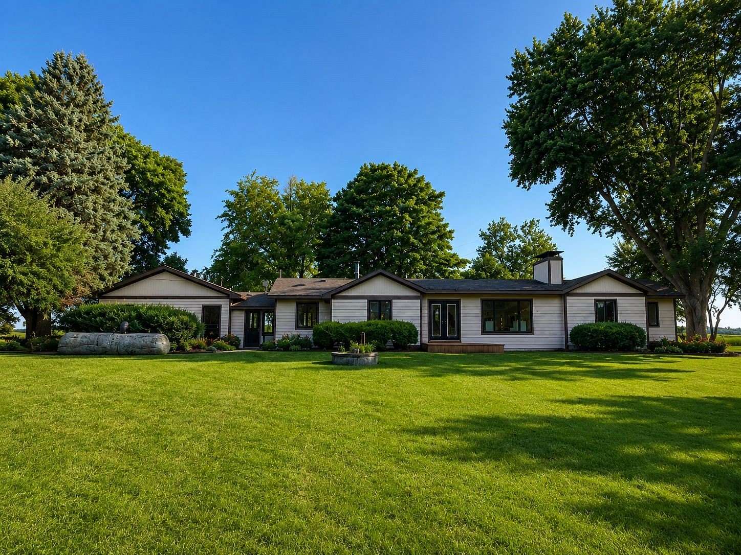 1.72 Acres of Land with Home for Sale in Runnells, Iowa