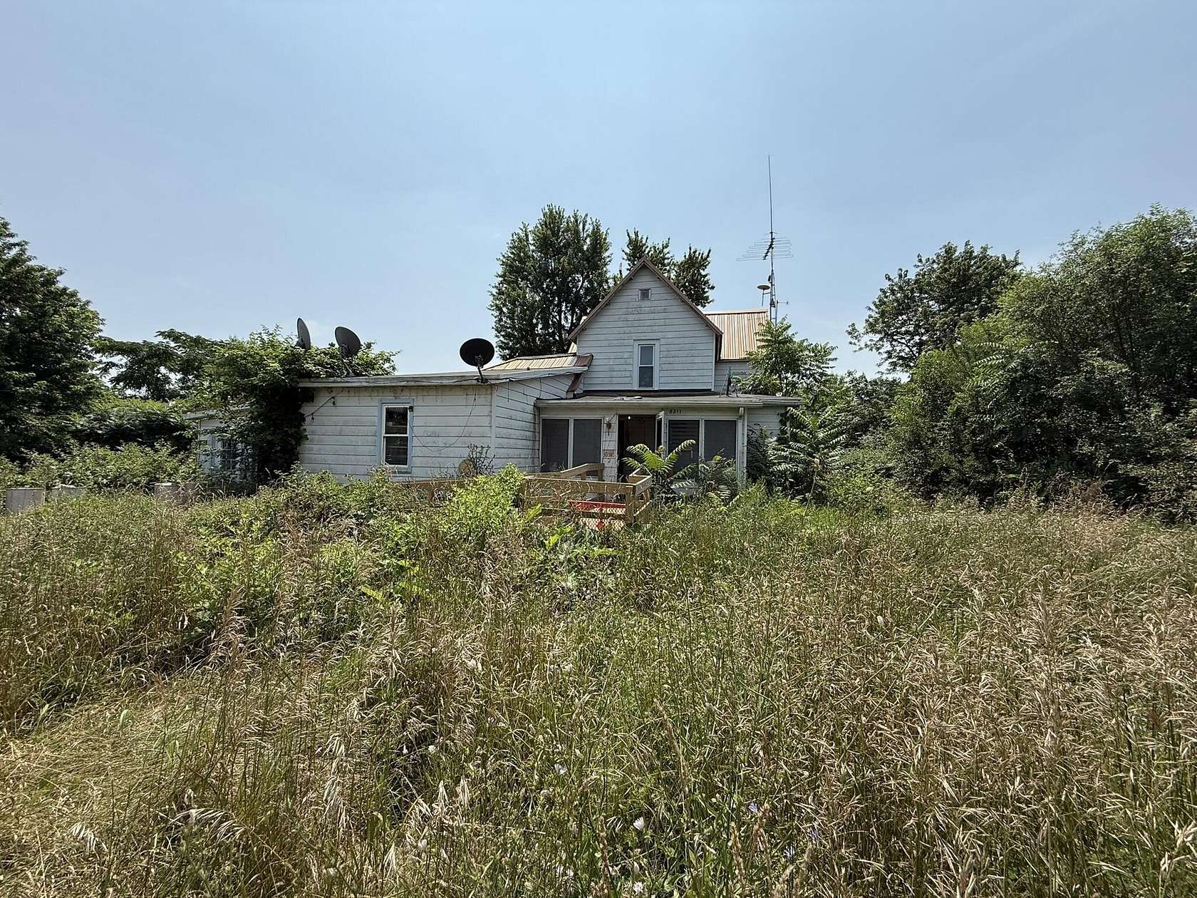 2.5 Acres of Land with Home for Sale in Hillsdale, Michigan