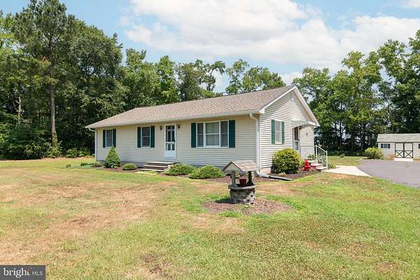 4.5 Acres of Land with Home for Sale in Frankford, Delaware