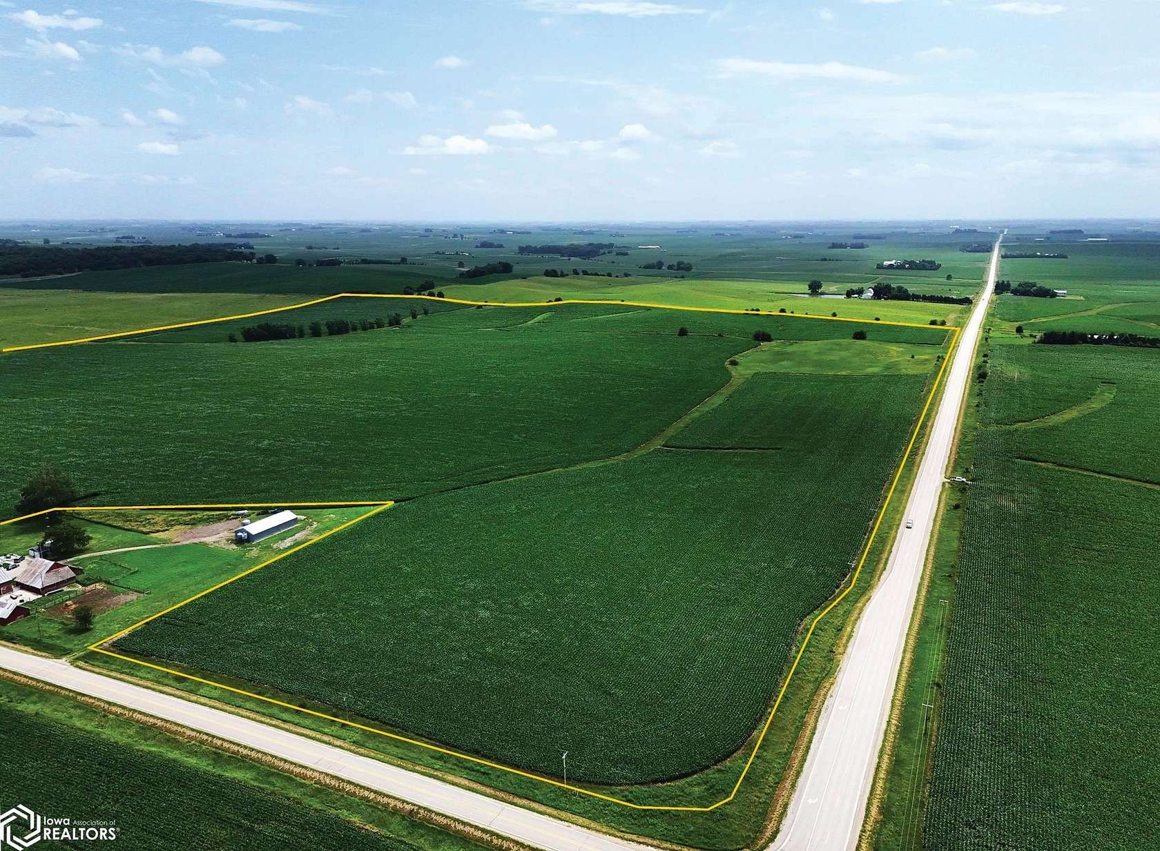 150 Acres of Agricultural Land for Auction in Parkersburg, Iowa