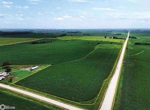 150 Acres of Agricultural Land for Auction in Parkersburg, Iowa