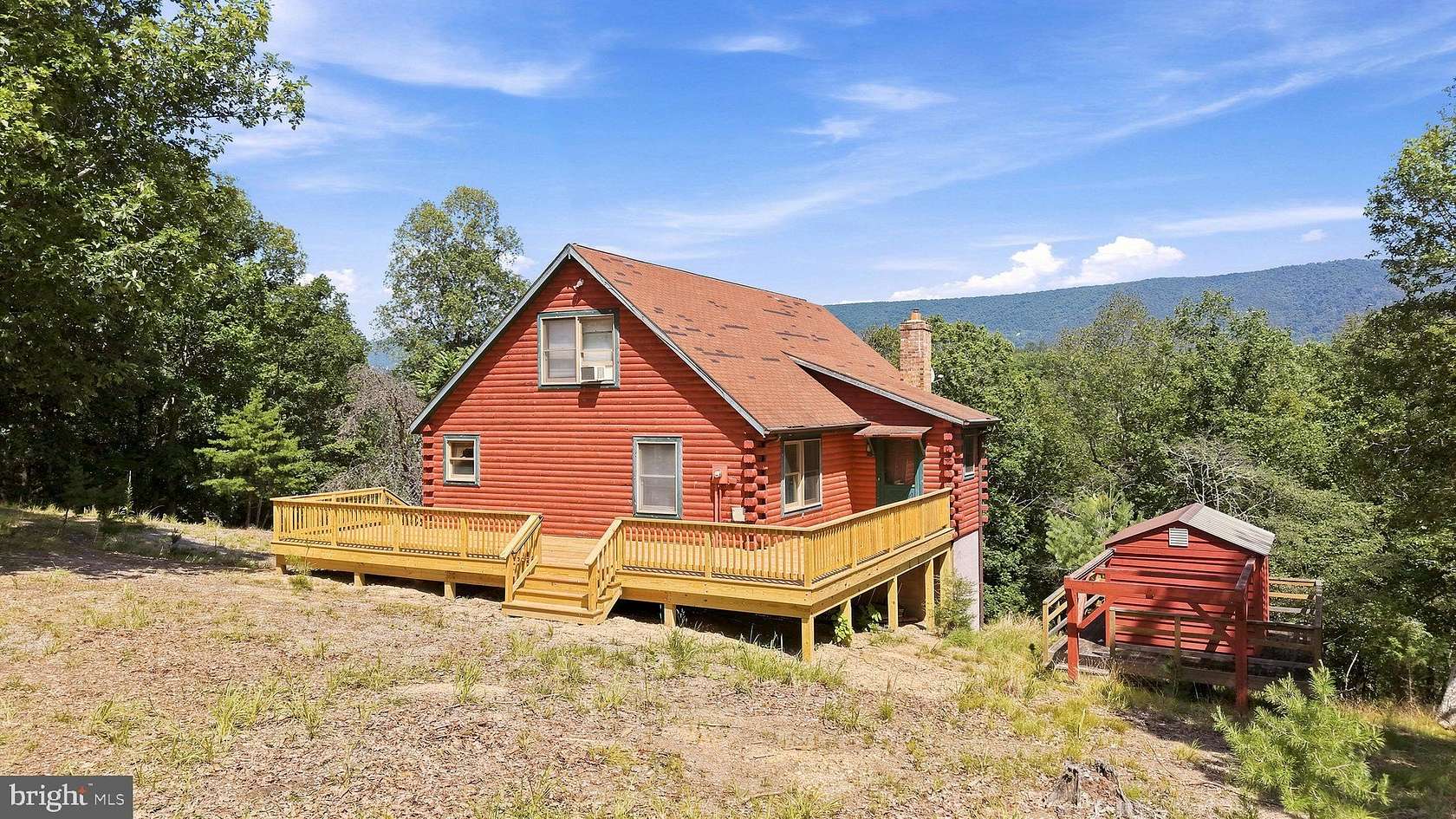 5 Acres of Land with Home for Sale in Great Cacapon, West Virginia