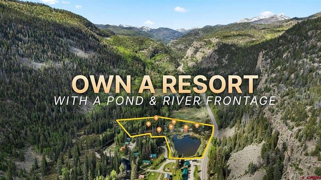 7.62 Acres of Land with Home for Sale in South Fork, Colorado