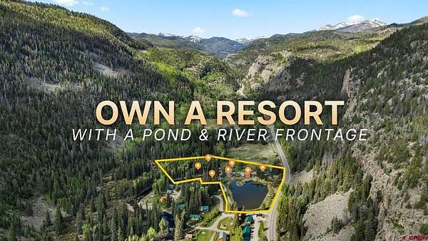 7.62 Acres of Land with Home for Sale in South Fork, Colorado