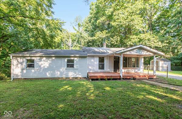 2 Acres of Land with Home for Sale in Quincy, Indiana