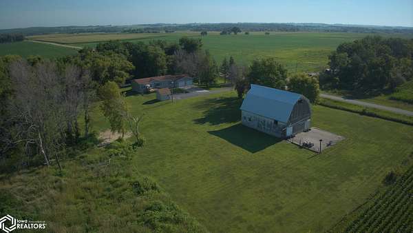 4.66 Acres of Land with Home for Sale in Forest City, Iowa