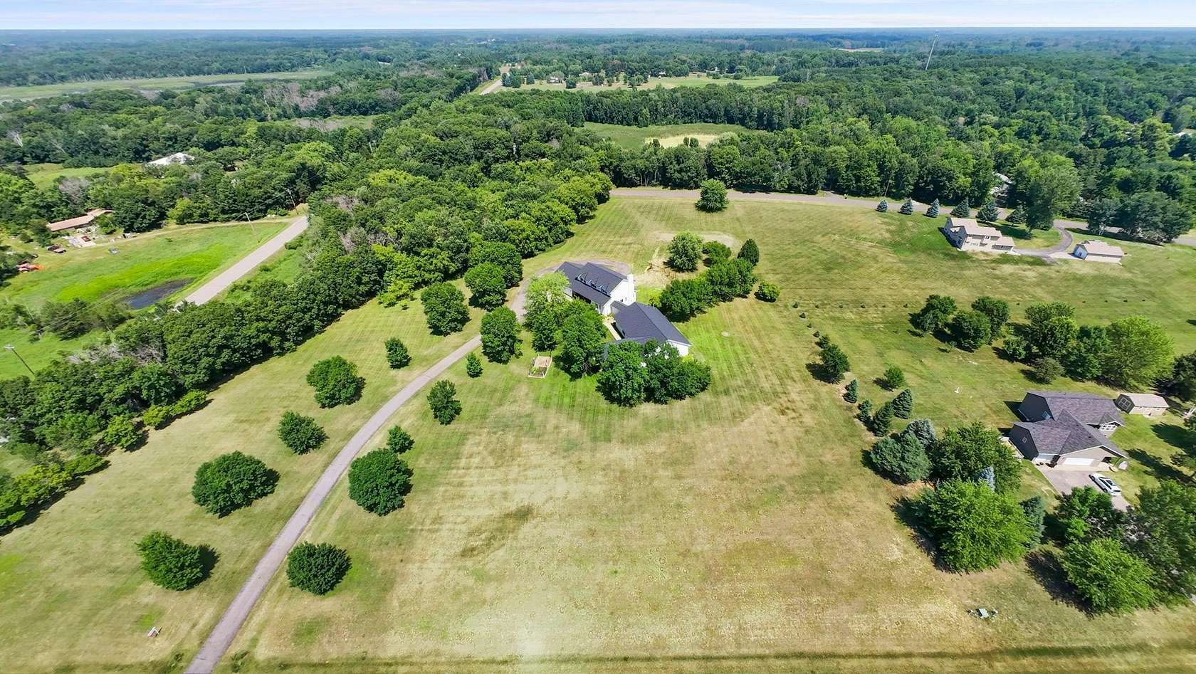 8.9 Acres of Land with Home for Sale in Big Lake, Minnesota