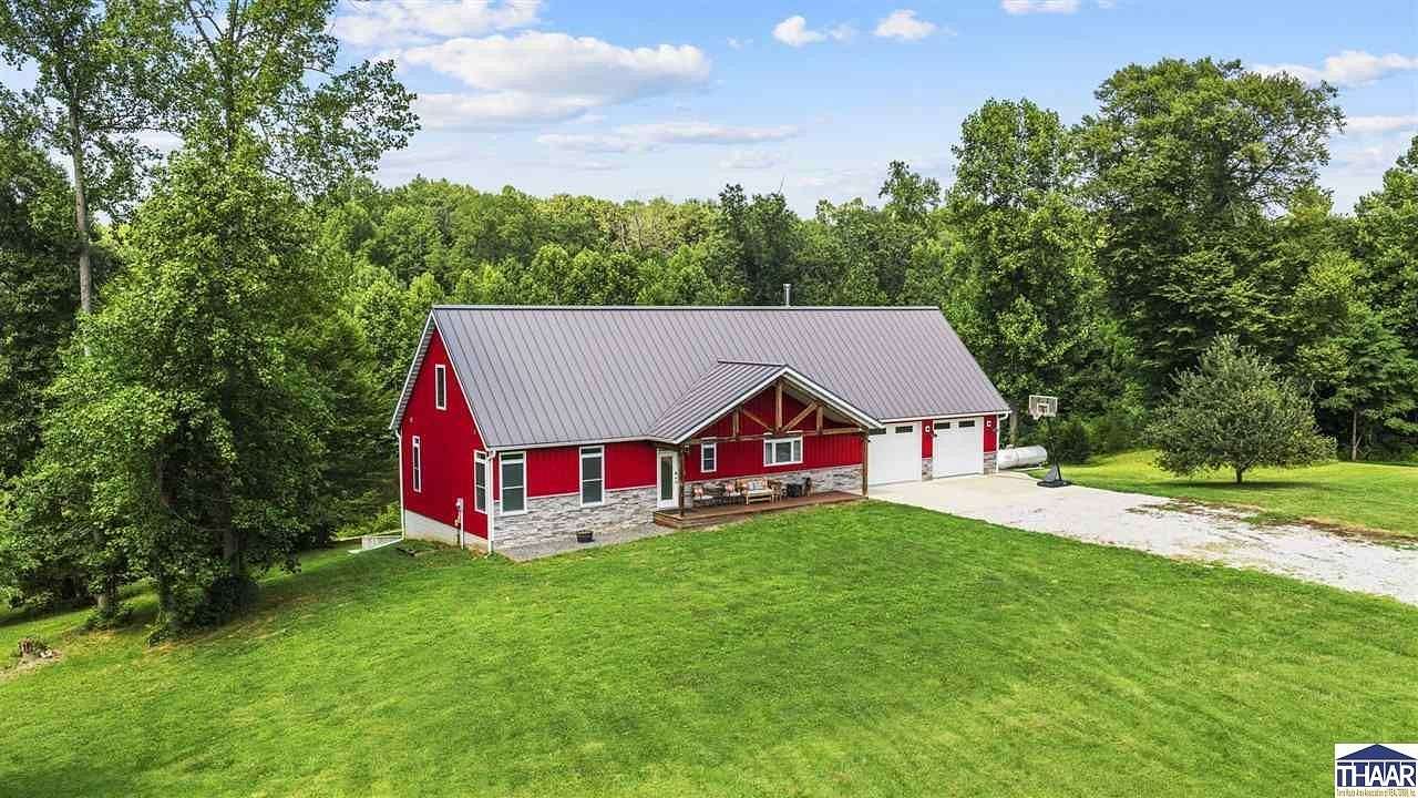40 Acres of Land with Home for Sale in Terre Haute, Indiana