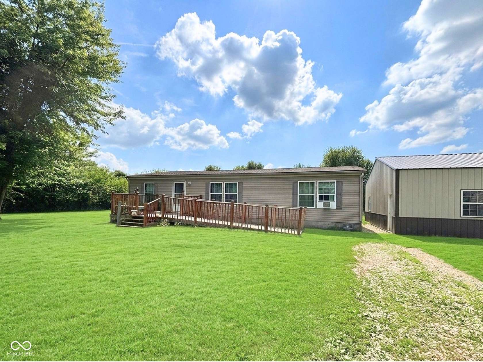 5 Acres of Land with Home for Sale in Roachdale, Indiana