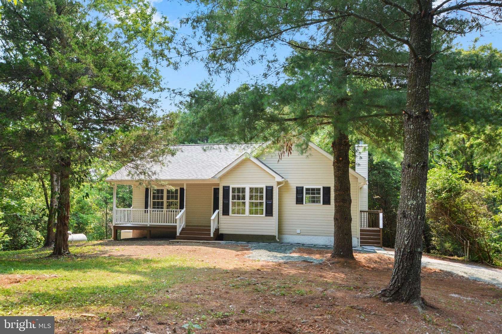 10 Acres of Land with Home for Sale in Scottsville, Virginia