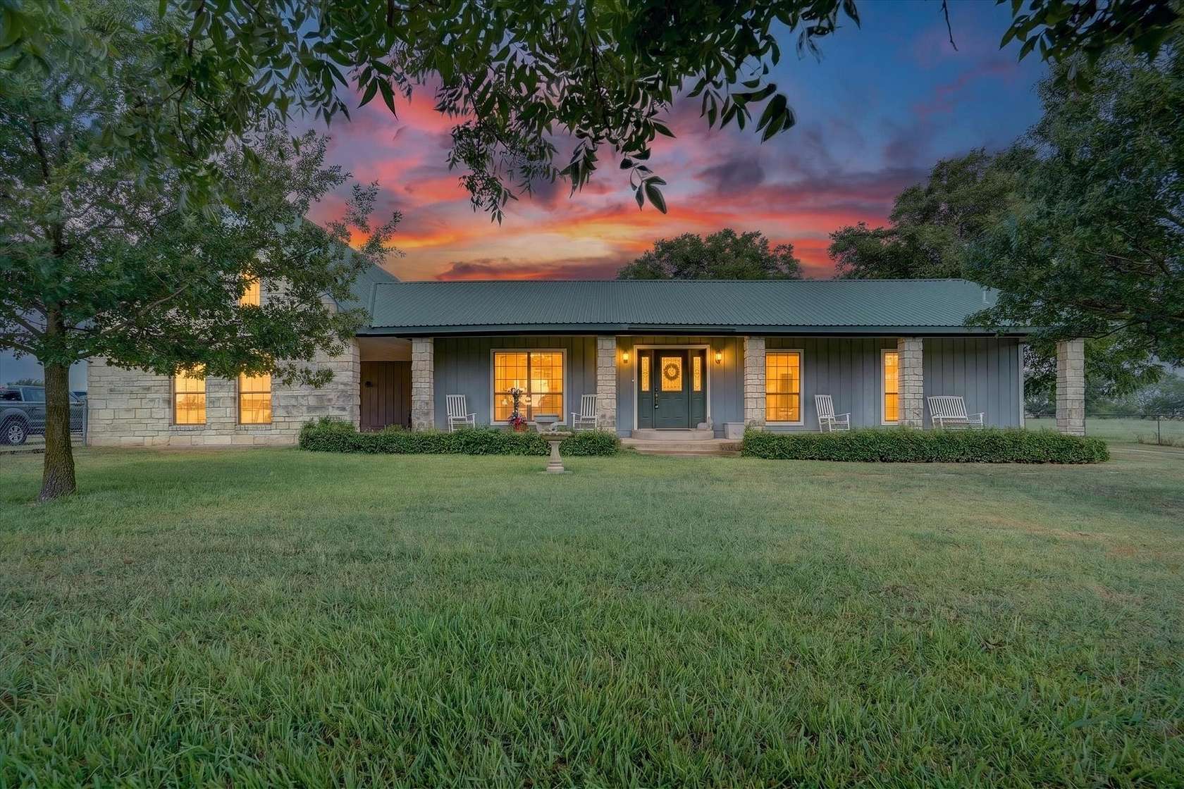 16 Acres of Land with Home for Sale in Perrin, Texas