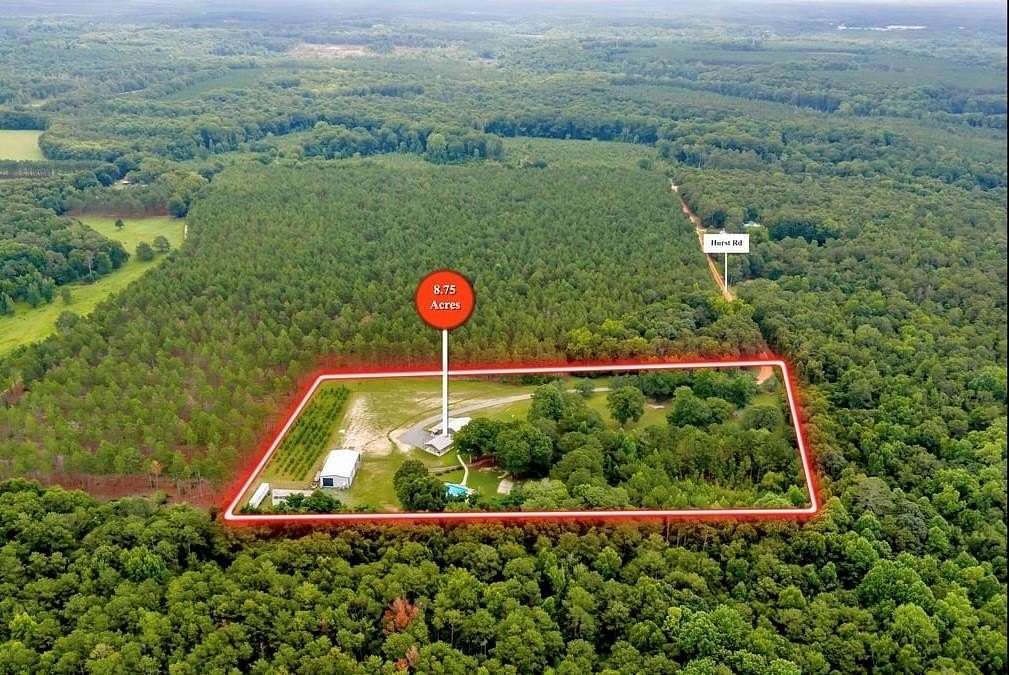 8.75 Acres of Improved Residential Land for Sale in Ellaville, Georgia