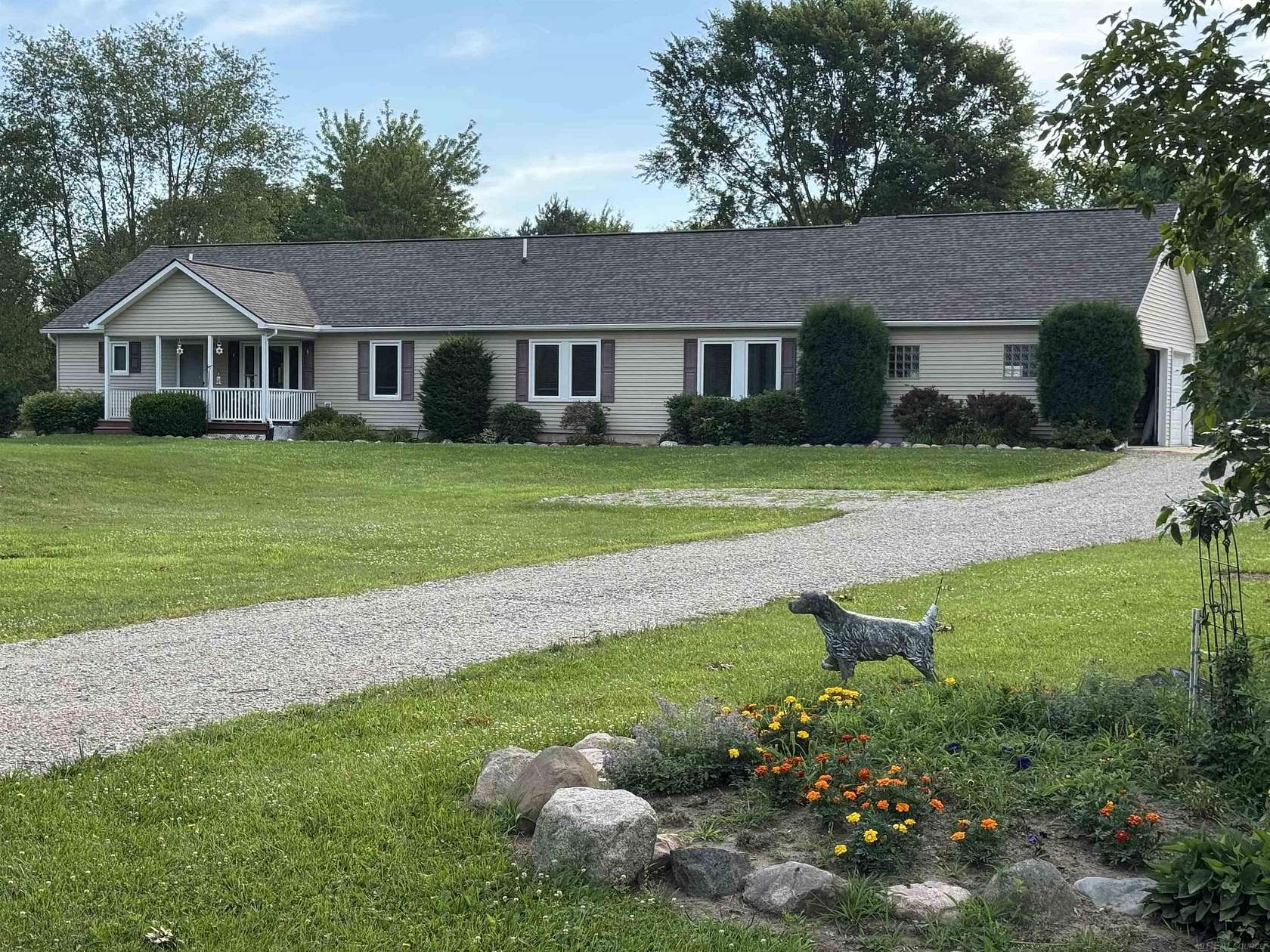 2.56 Acres of Land with Home for Sale in New Haven, Michigan