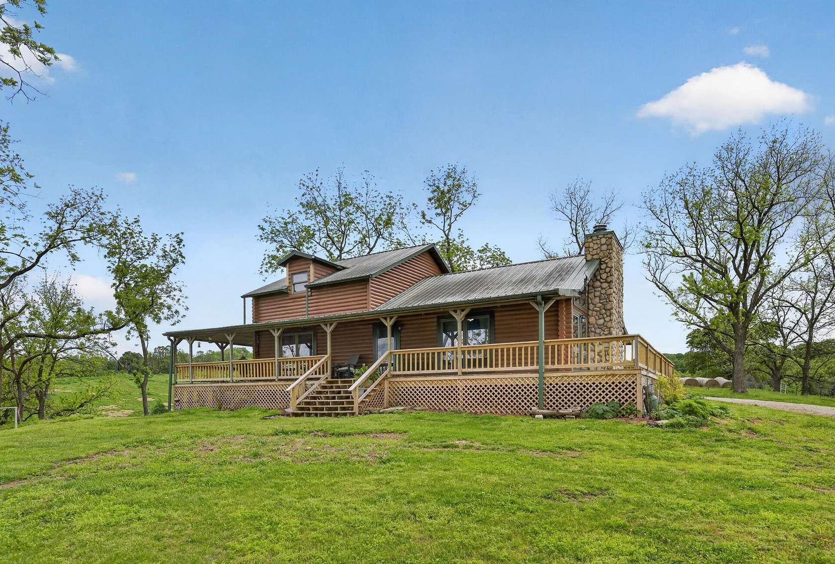 115 Acres of Land with Home for Sale in Anderson, Missouri