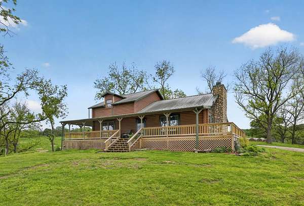 115 Acres of Land with Home for Sale in Anderson, Missouri