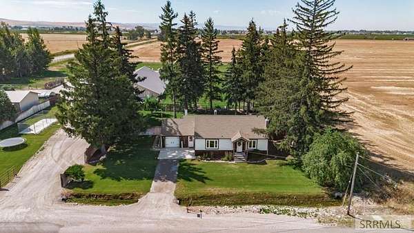 3.26 Acres of Land with Home for Sale in Rigby, Idaho