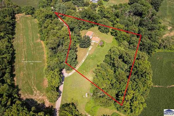 1.72 Acres of Land with Home for Sale in Terre Haute, Indiana