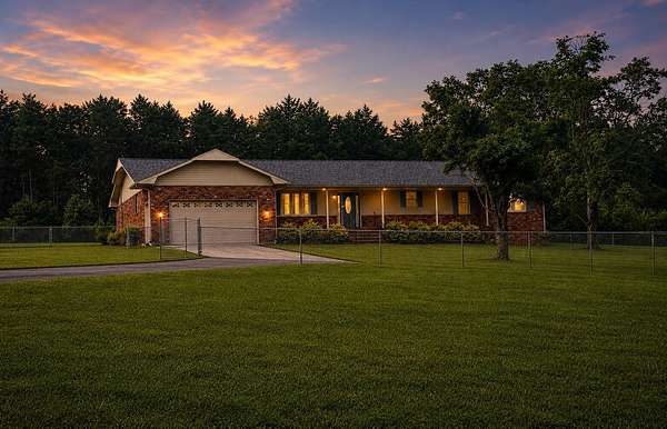5.82 Acres of Land with Home for Sale in Bridgeport, Alabama