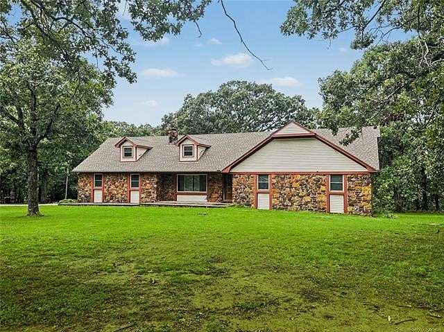 10 Acres of Land with Home for Sale in Tahlequah, Oklahoma