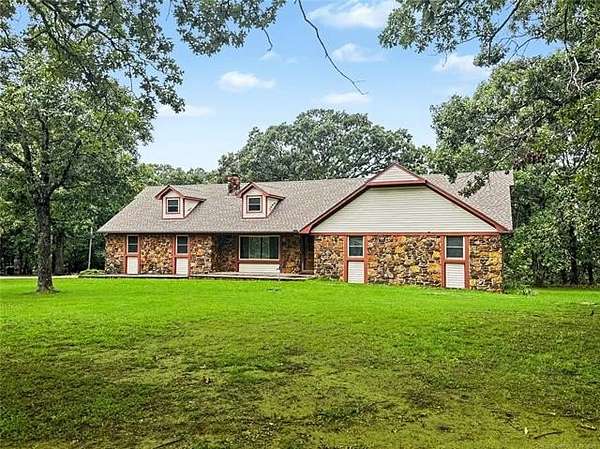 10 Acres of Land with Home for Sale in Tahlequah, Oklahoma