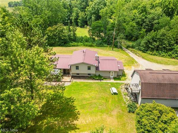 43 Acres of Recreational Land with Home for Auction in Port Washington, Ohio